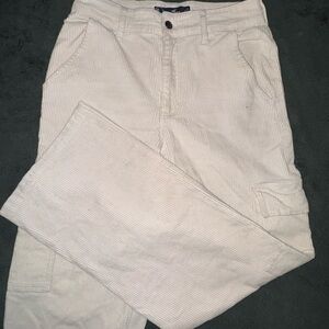 Cream Corduroy Pants